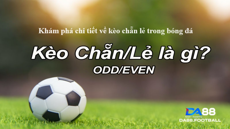 Khám phá những bí quyết thắng lớn với cược chẵn lẻ bóng đá 2 Cược chẵn lẻ trong bóng đá - hình thức cá cược phổ biến